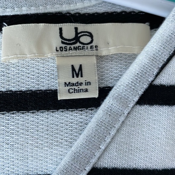 NWOT Bobbles & Lace Striped Romper - Picture 8 of 8